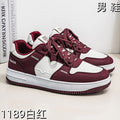 1189 men's wholesale sneaker - White/Red