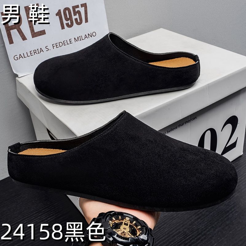 24158 slipper - Black