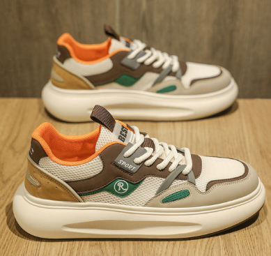 Men's wholesale sneaker 6533 - Grey/Green