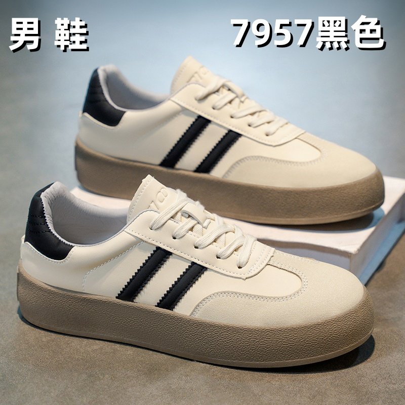 7957 men's wholesale footwear - Black