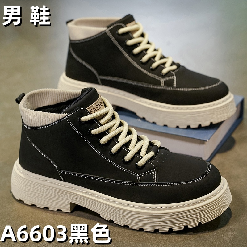 A6603 men's wholesale footwear - Black