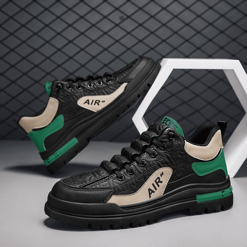 Men's wholesale sneaker B310 - Black/Green