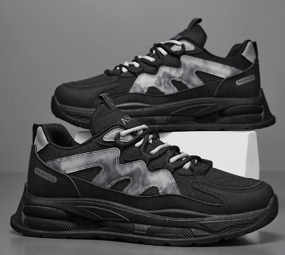 Men's wholesale sneaker F653 - Black