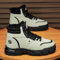 Men's wholesale sneaker H072-1 - Slate Green Fur-Lined
