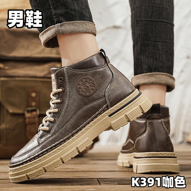 K391 men's wholesale footwear - Coffee Brown
