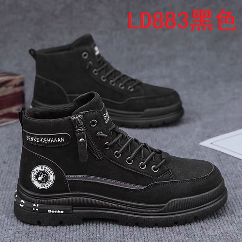 LD883 men's wholesale footwear - Black