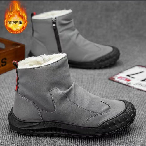 M5882 boot - Grey (Fleece-Lined)